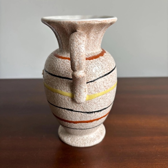 Vintage West German Ceramic 1960s Vase Scheurich 233-14 Mid Century Design 5.75" - Picture 4 of 9